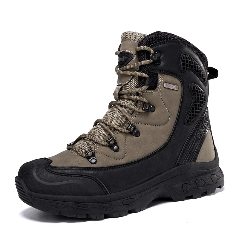 Men's Waterproof Mountain Climbing Boots for Outdoor Adventures
