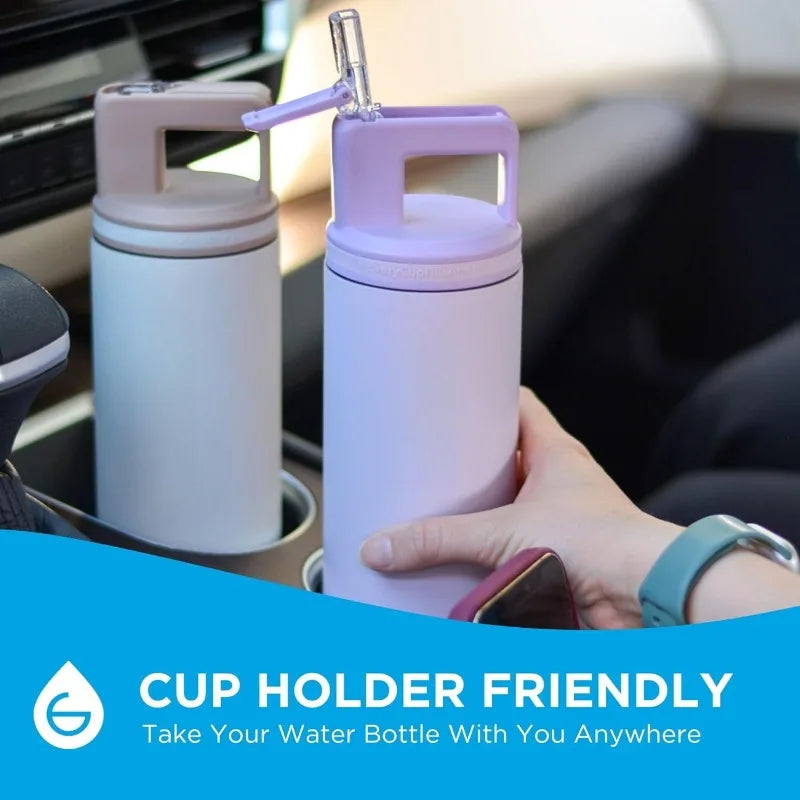 Alpine Flip N Sip 20 Oz Insulated Stainless Steel Water Bottle