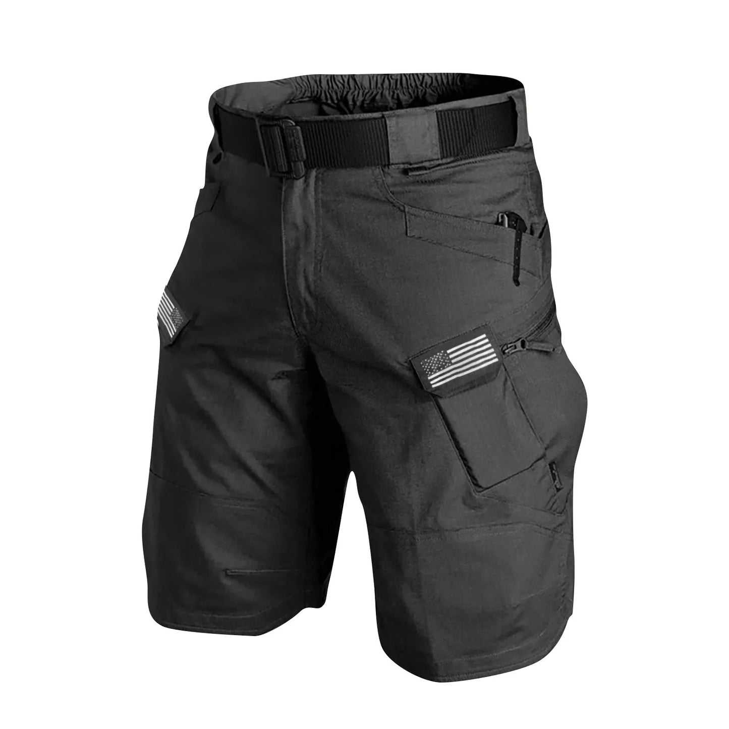 NoEnName_Null Men's Waterproof Cargo Tactical Shorts Summer Outdoor