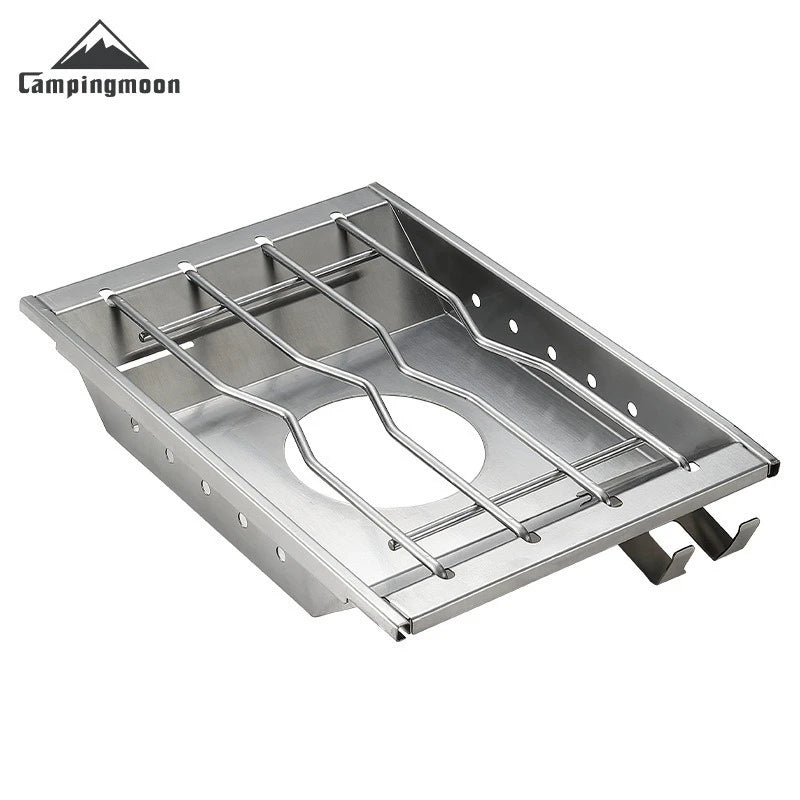 CampingMoon CK25PG Stainless Steel Korean Furnace Plate