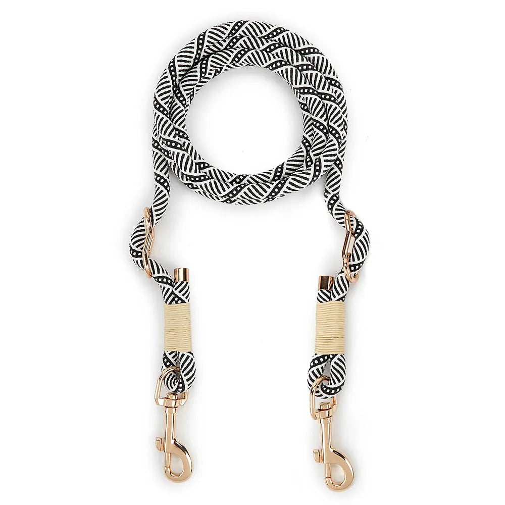 Hands Free Dog Lead Rope 10 In 1 Multi Function Leash