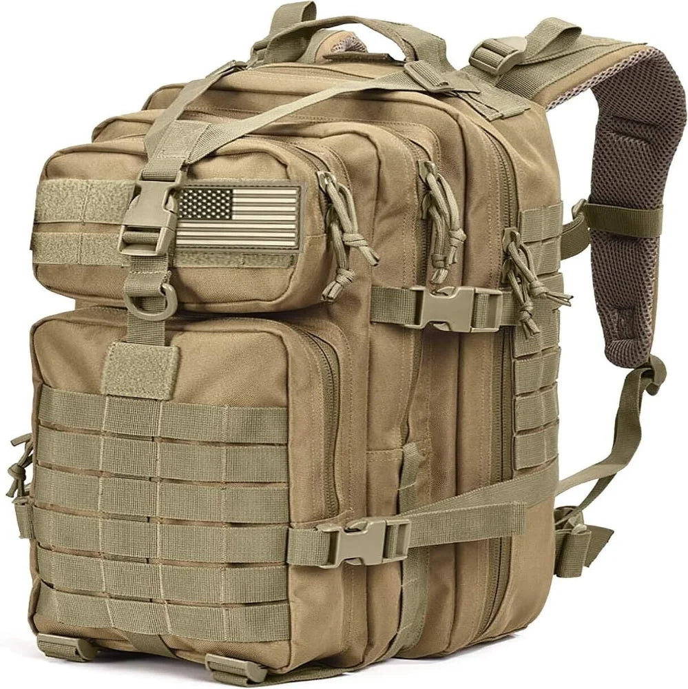 45L Military Tactical Backpack Molle Rucksack Outdoor Travel