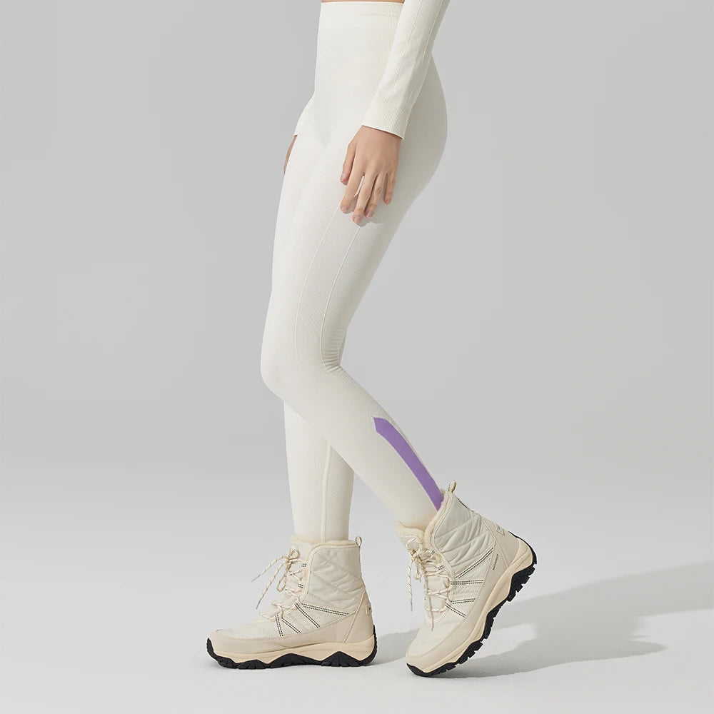 OhSunny Thermal Ski Underwear Women Base Layer Set