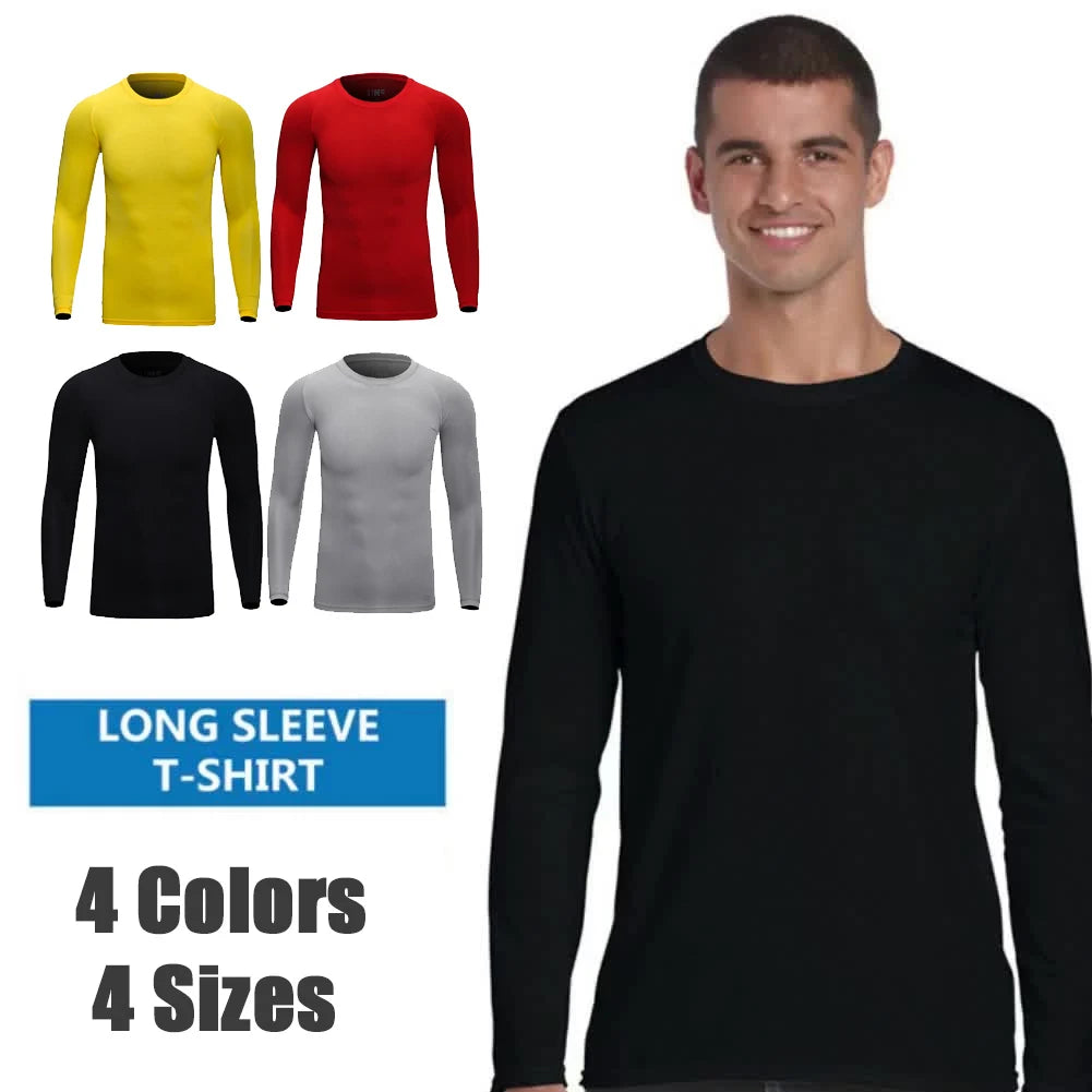 NoEnName Null Men Long Sleeve Compression T-Shirt