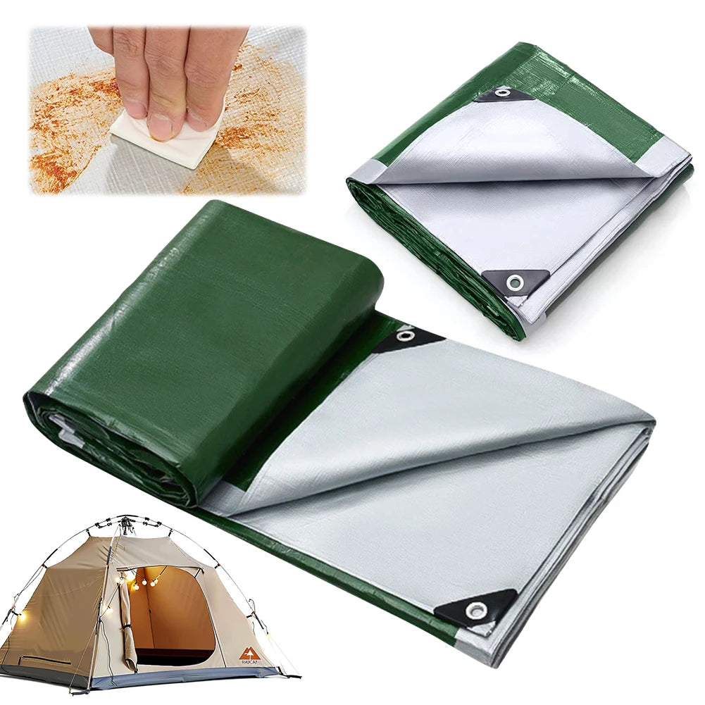Moistureproof Waterproof Tent Floor Mat for Outdoor Activities