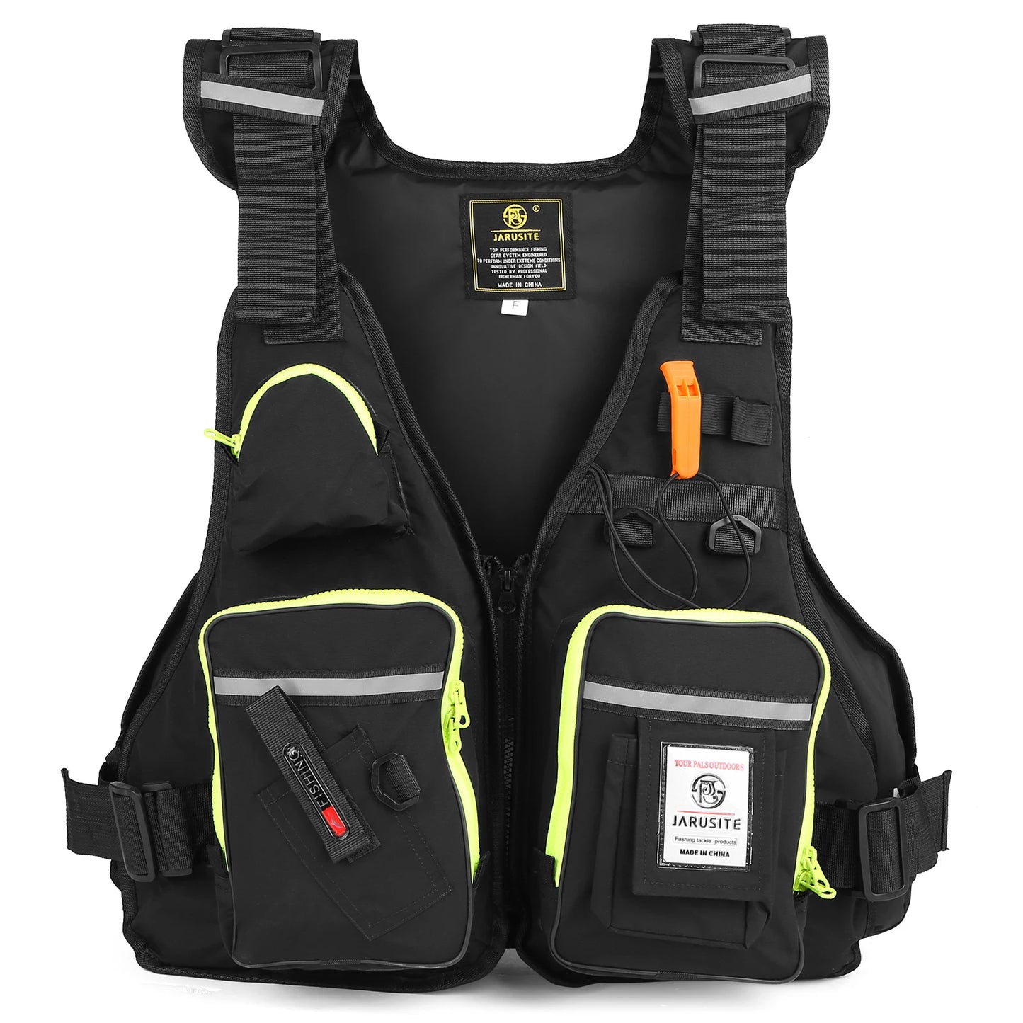 Men Professional Life Jacket Buoyancy Vest Waterproof