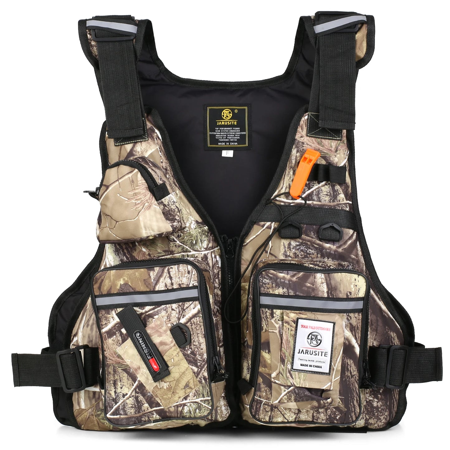 Men Professional Life Jacket Buoyancy Vest Waterproof