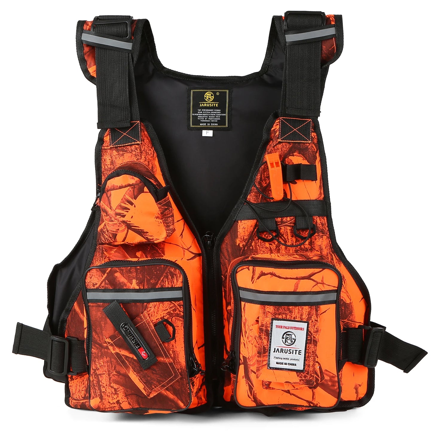 Men Professional Life Jacket Buoyancy Vest Waterproof