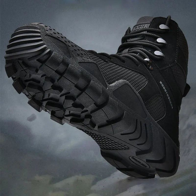 CHRLCK Waterproof Hiking Boots Camouflage Tactical Shoes