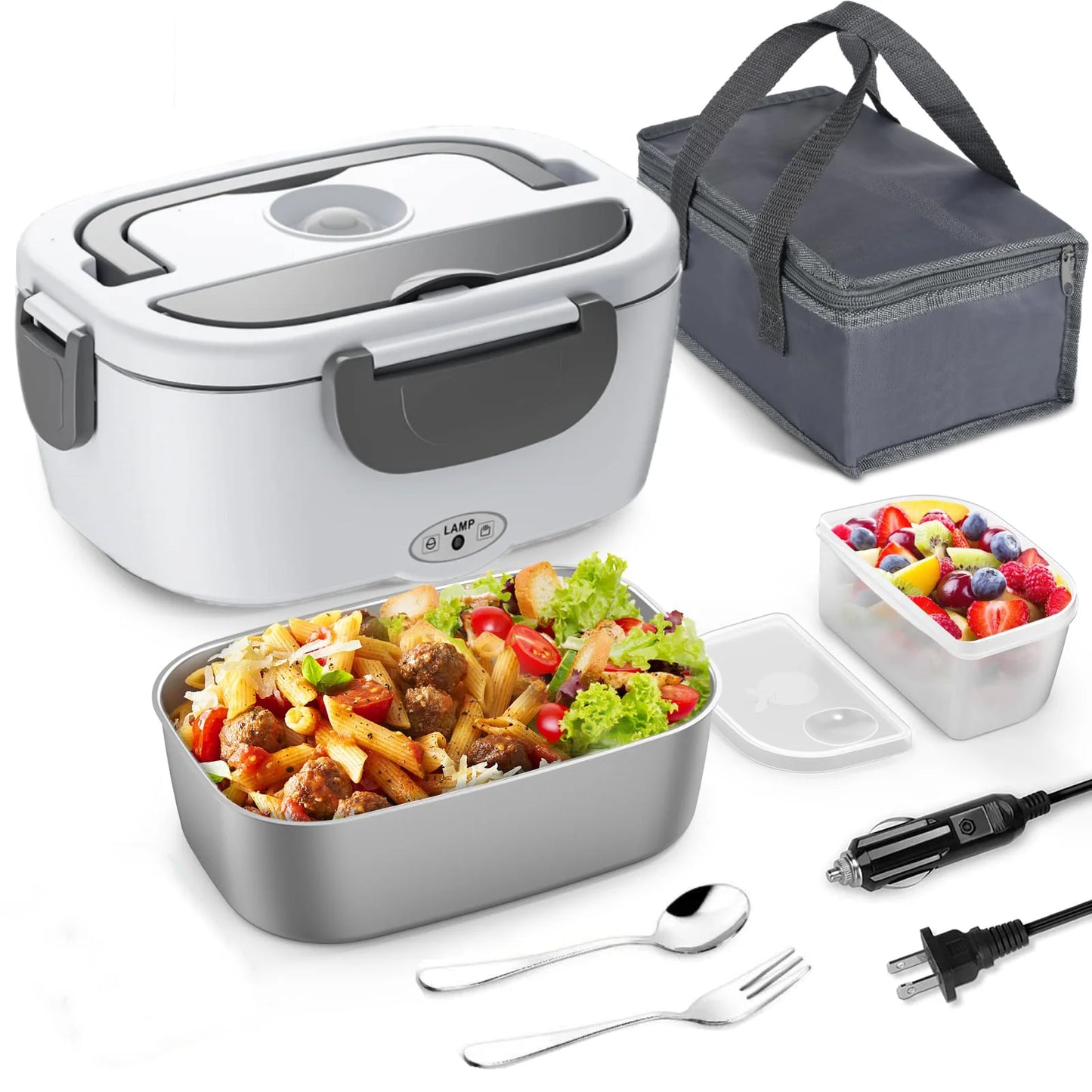 NoEnName Null Electric Portable Food Warmer Lunch Box