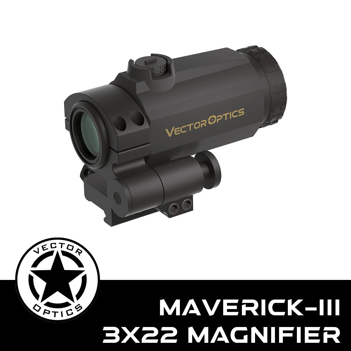 Vector Optics Maverick III 3x22 Magnifier Long Eye Relief
