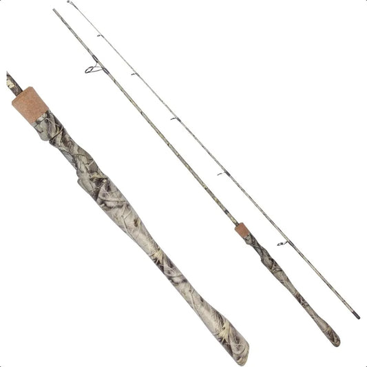 Eurasian Sports Medium SpinCast Graphite Fishing Rod 2 Piece