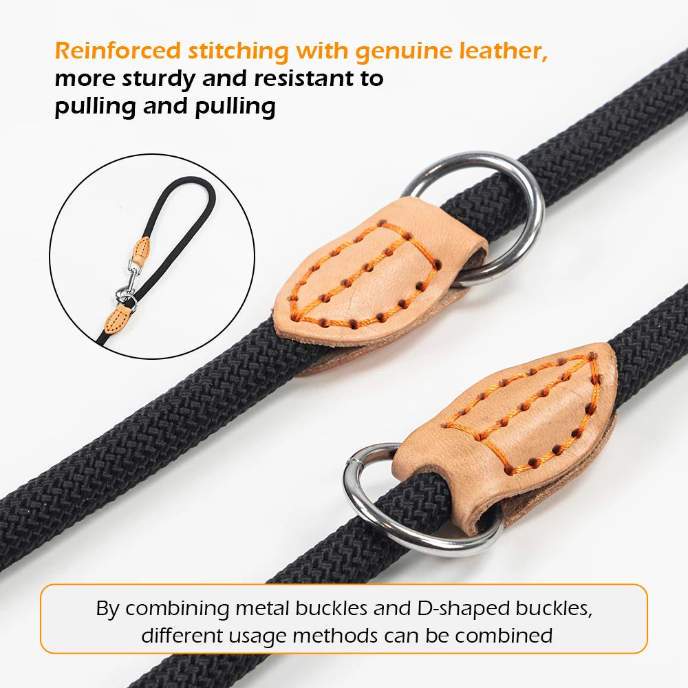 New Generation Two Dog Leash Adjustable Hands Free 2.1M