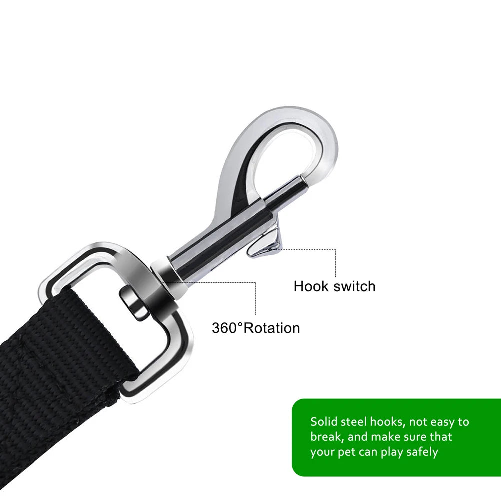 Adjustable Double Ended Dog Leash for Hands-Free Training