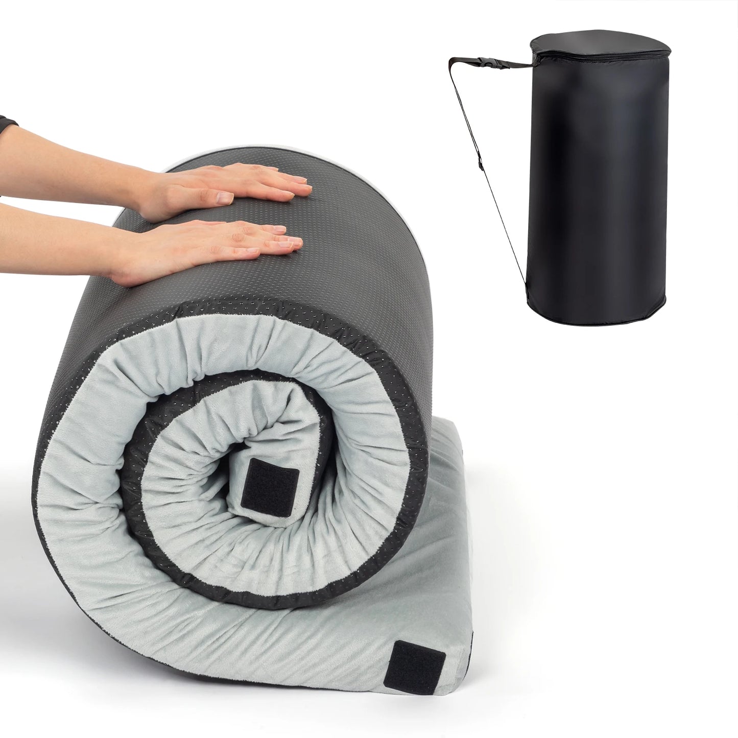 Outdoor Kids Memory Foam Camping Mattress Play Mat 75x25 Inches