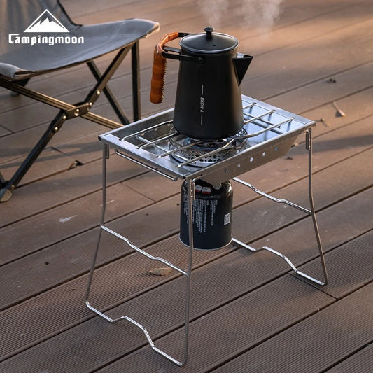 CampingMoon CK25PG Stainless Steel Korean Furnace Plate