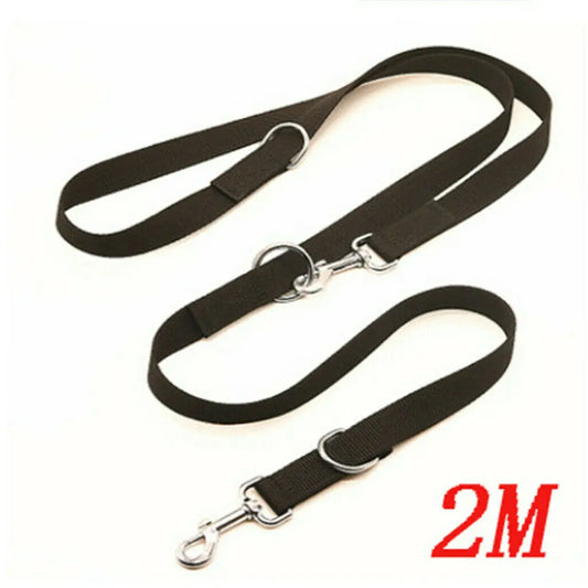 Adjustable Double Ended Dog Leash for Hands-Free Training