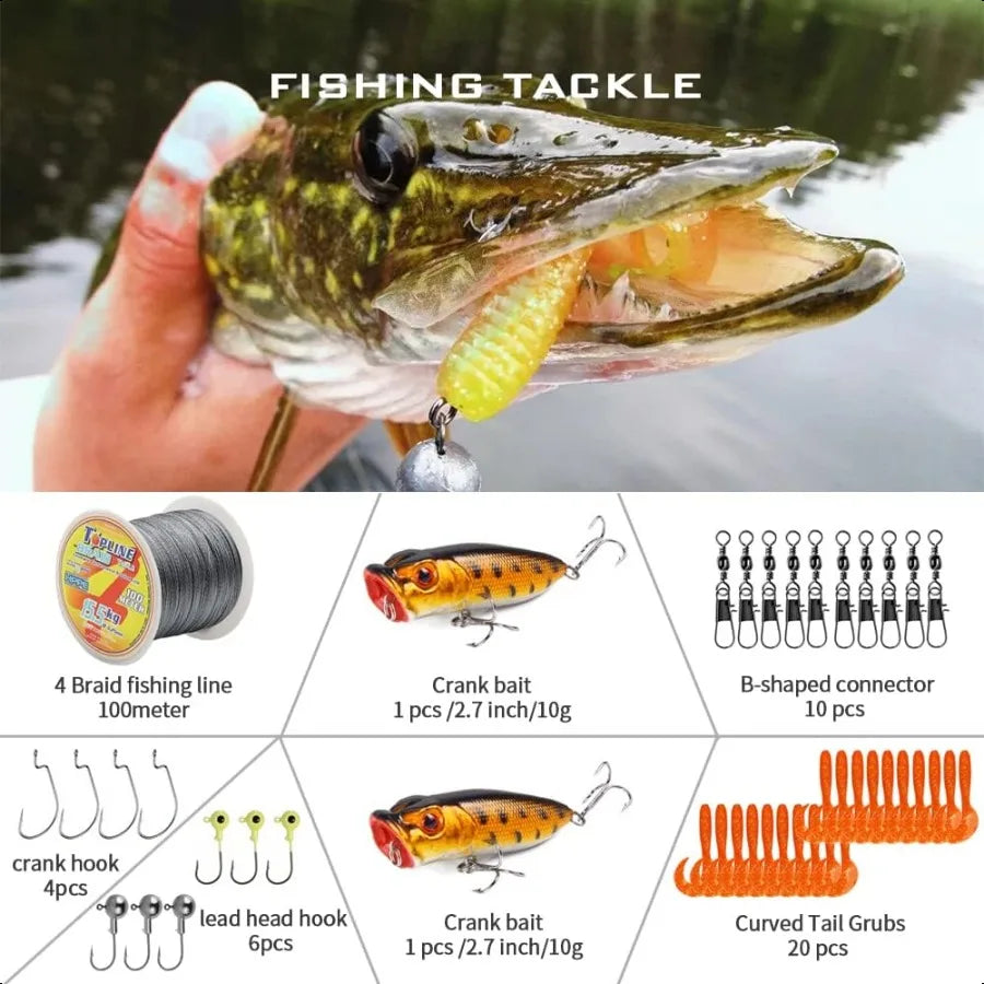 Telescopic Carbon Fiber Fishing Rod and Reel Combo Portable