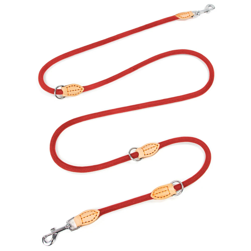 New Generation Two Dog Leash Adjustable Hands Free 2.1M