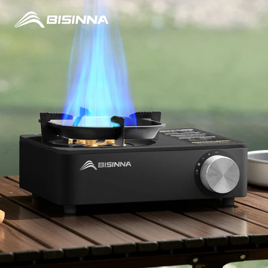 BISINNA Camping Gas Stove Portable Burner for Outdoor Use
