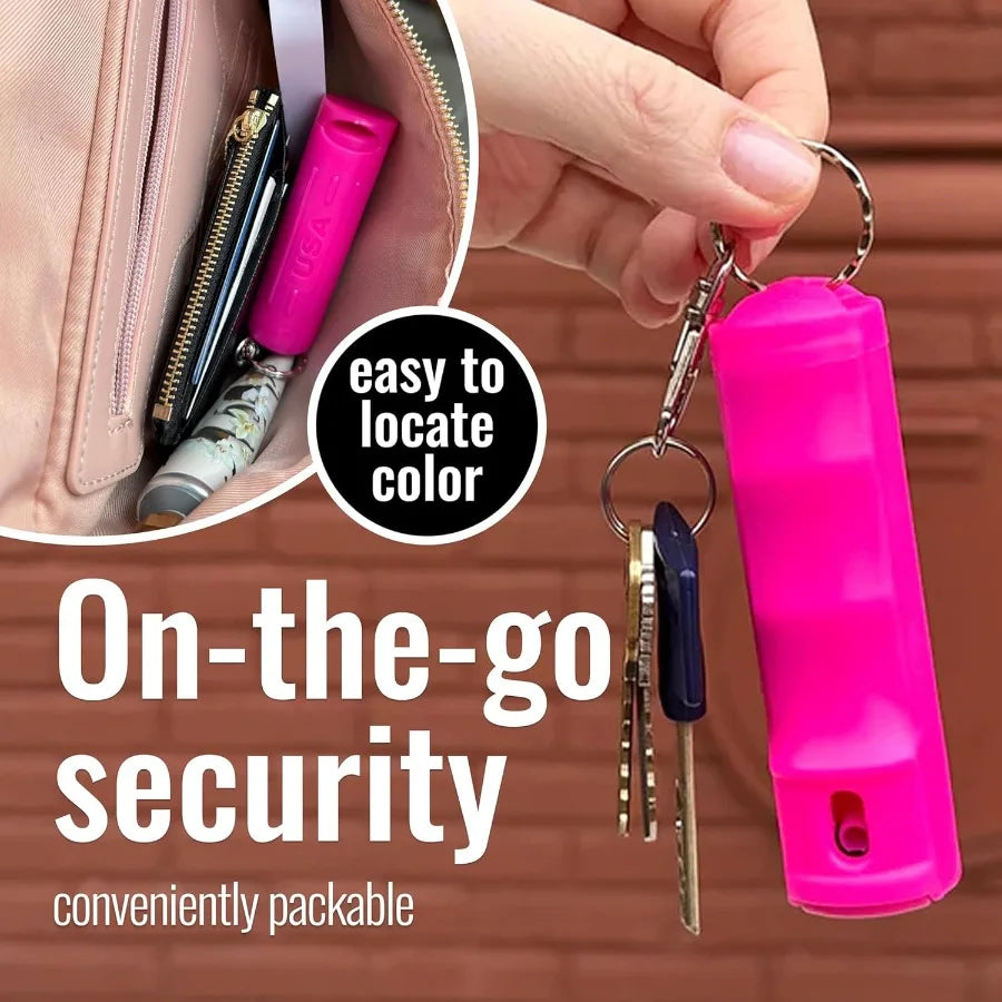Max Strength Pepper Spray Twist Lock Hardcase For Women