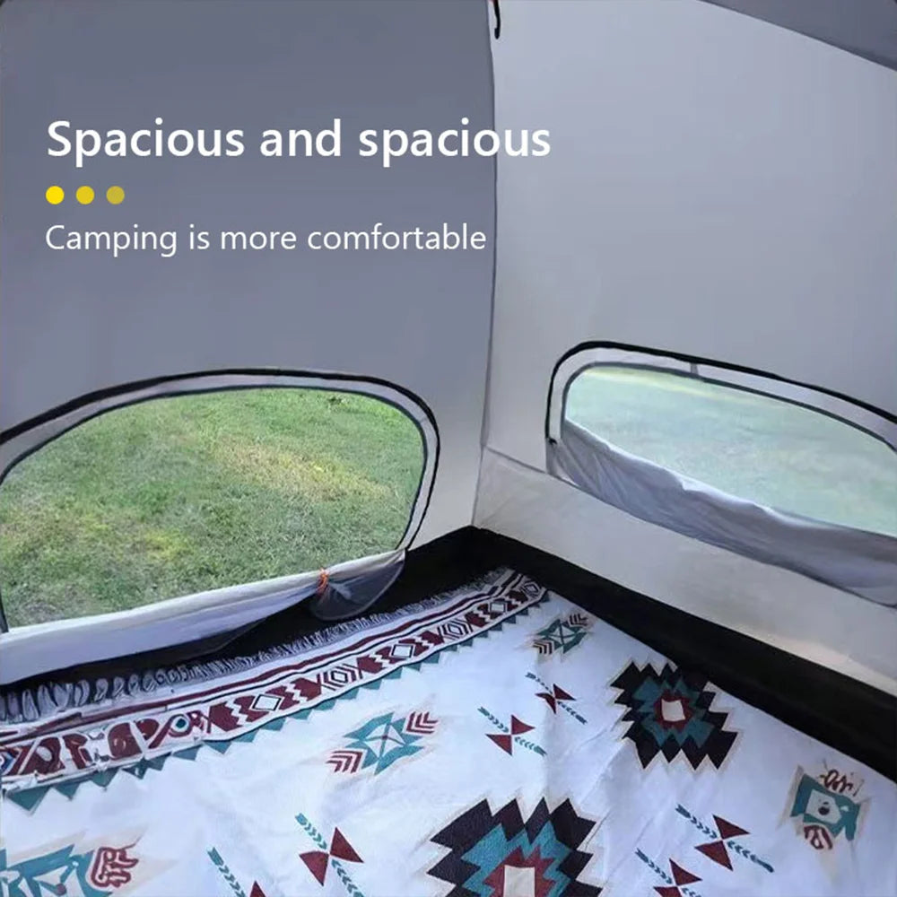 Automatic Quick Opening Camping Tent Two Doors And Windows