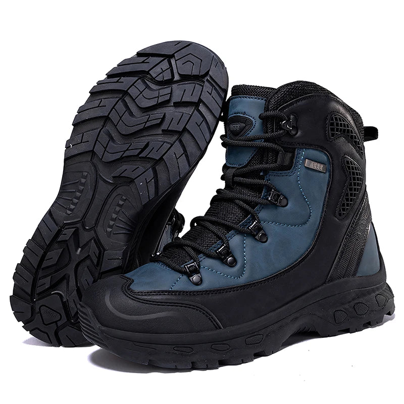 Men's Waterproof Mountain Climbing Boots for Outdoor Adventures