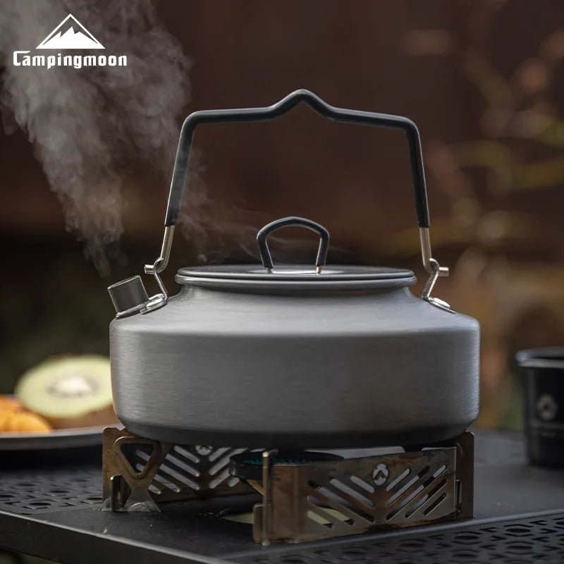 Campingmoon Outdoor Kettle Multi Use Alloy 0.8L 1L 1.5L