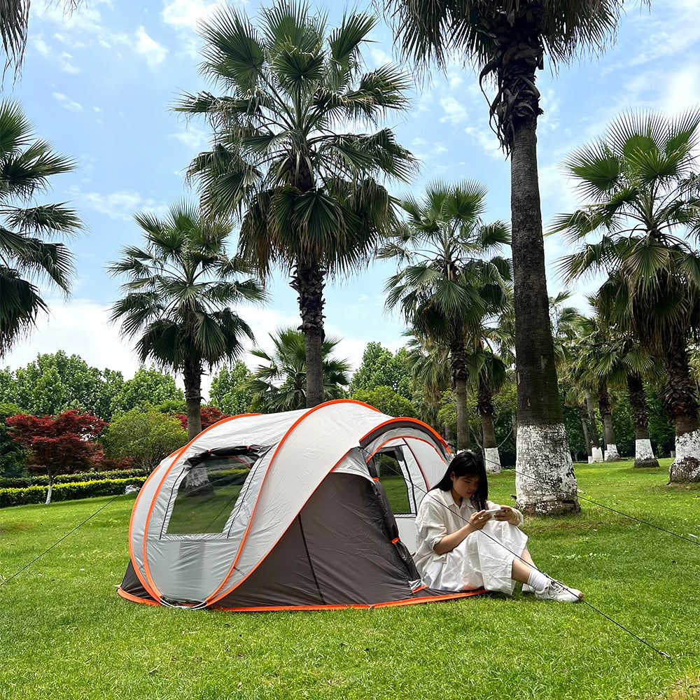 Pop Up Camping Tent 5 To 8 Person Waterproof Outdoor Tent