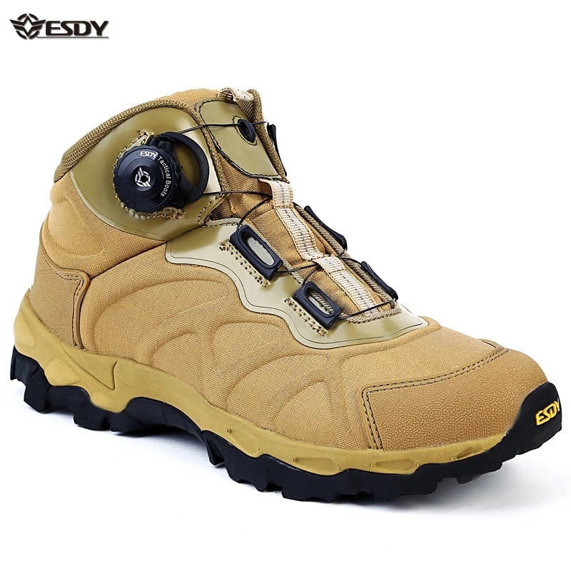 Men's Waterproof Tactical Hiking Boots for Outdoor Adventures