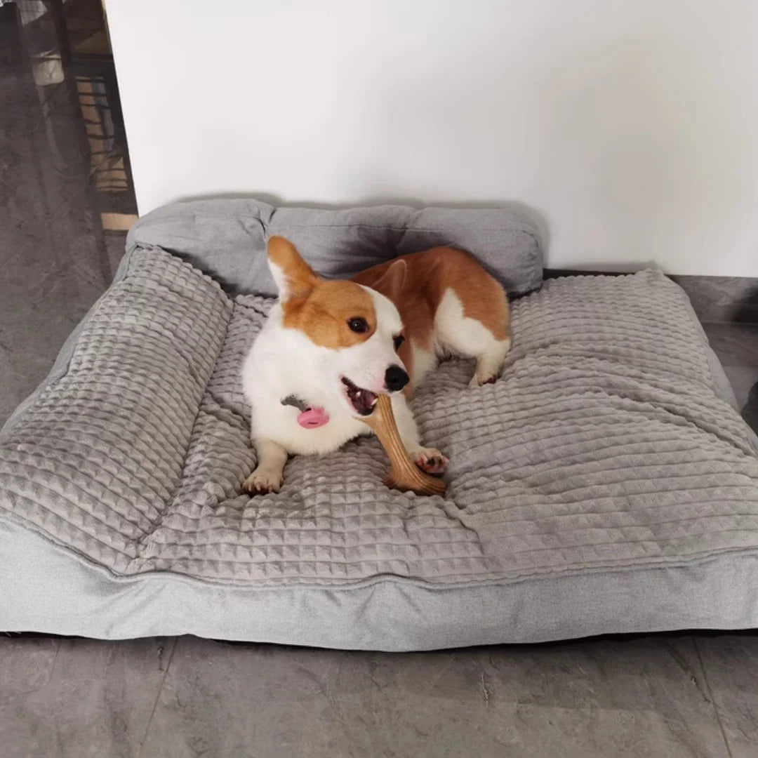 Extra Large Winter Dog Bed Deep Sleep Cushion For Big Dogs