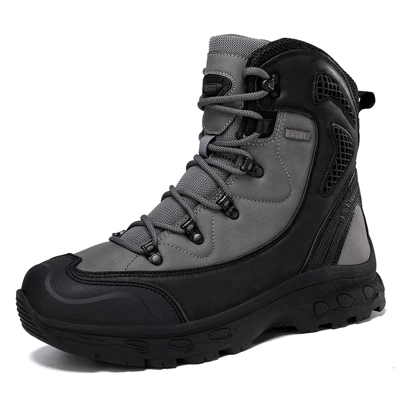 Men's Waterproof Mountain Climbing Boots for Outdoor Adventures