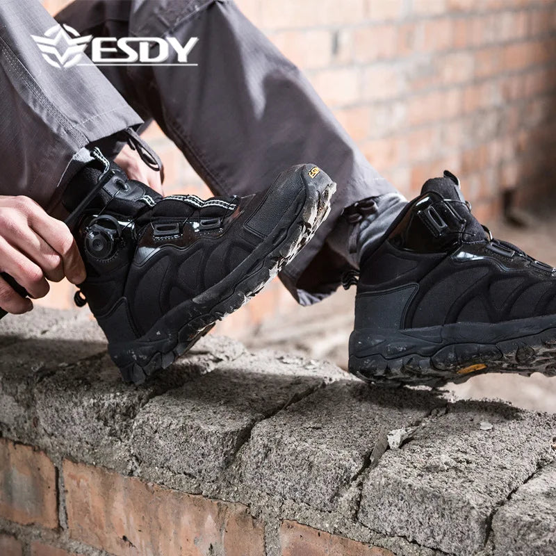 Men's Waterproof Tactical Hiking Boots for Outdoor Adventures