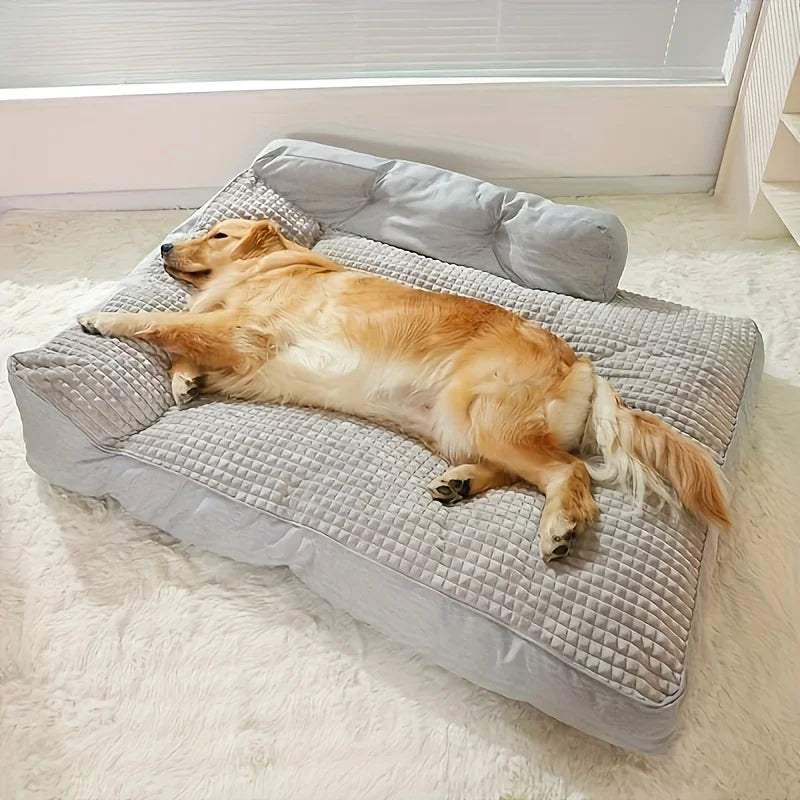 Extra Large Winter Dog Bed Deep Sleep Cushion For Big Dogs