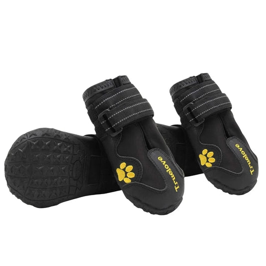 Winter Warm Dog Shoes Waterproof Anti Slip Fleece Boots