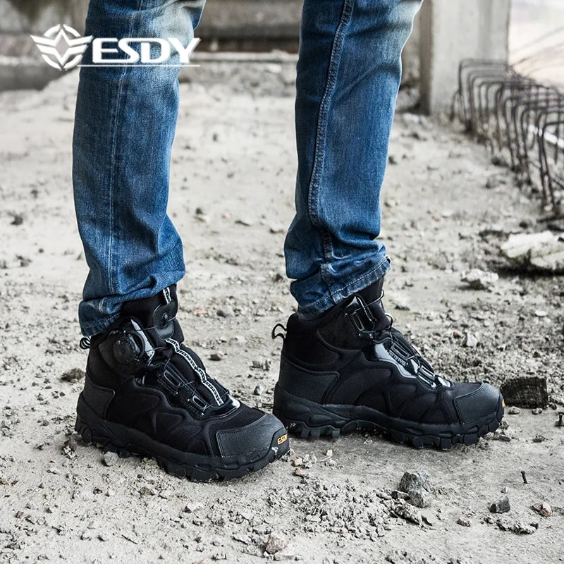 Men's Waterproof Tactical Hiking Boots for Outdoor Adventures