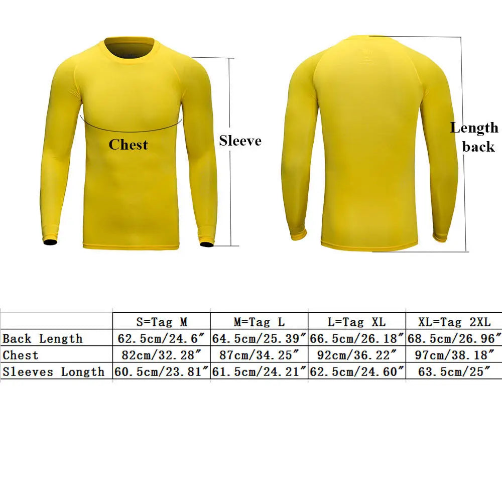 NoEnName Null Men Long Sleeve Compression T-Shirt