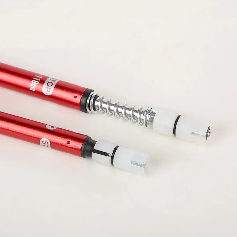 Foldable Trekking Poles Straight Grip 4 Section Ultralight