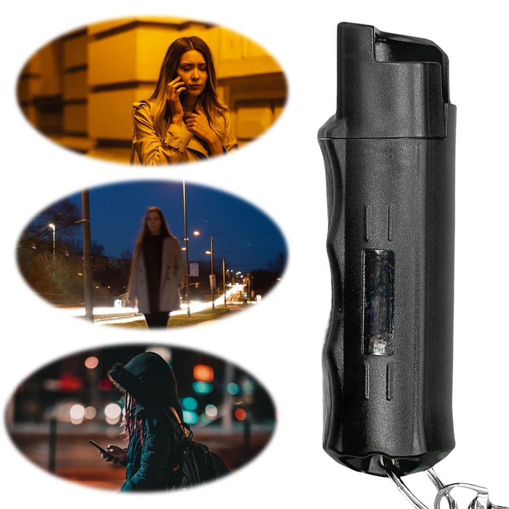 20ml Pepper Spray Keychain Portable Self Defense For Women