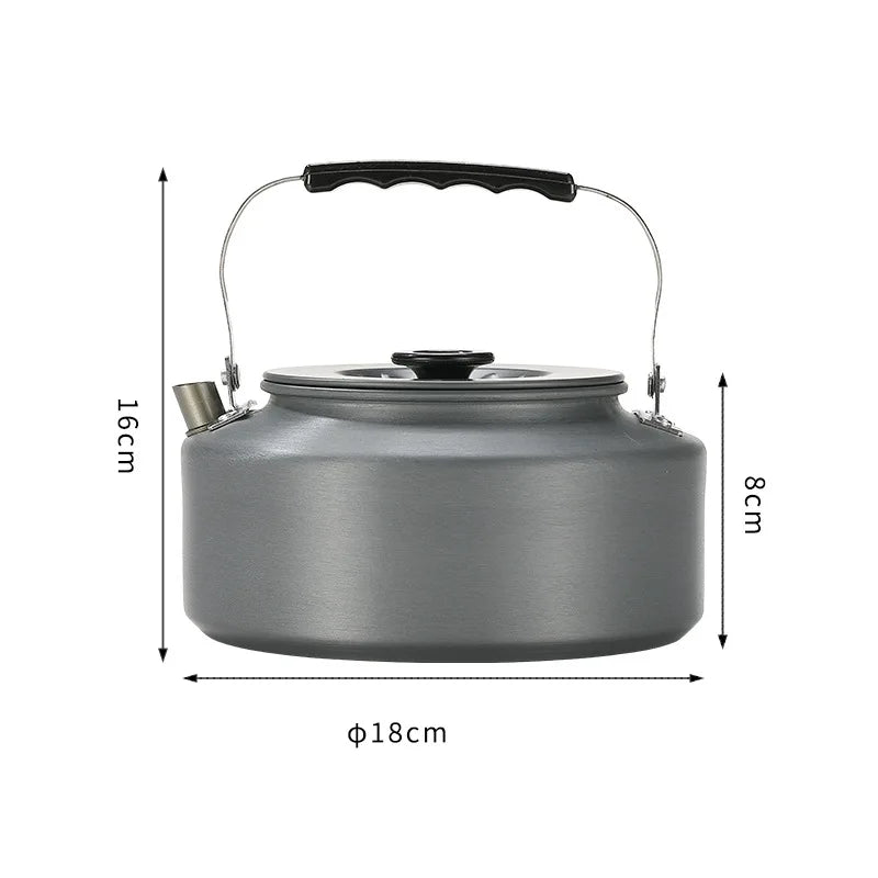 Campingmoon Outdoor Kettle Multi Use Alloy 0.8L 1L 1.5L
