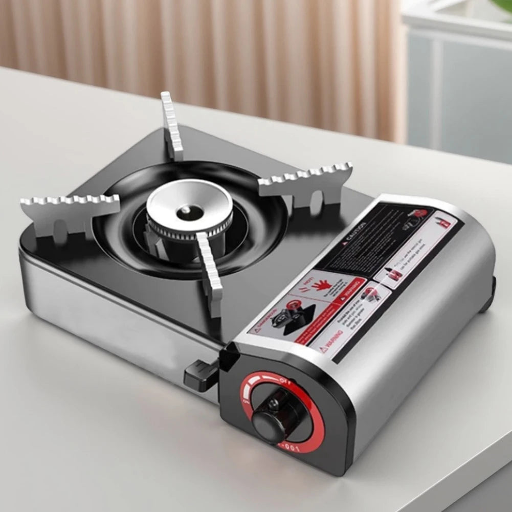 Shunmaii Portable Butane Camping Stove with Adjustable Flame