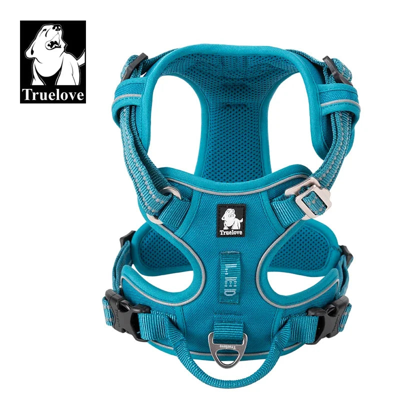 Reflective No Pull Dog Harness Adjustable Nylon Vest