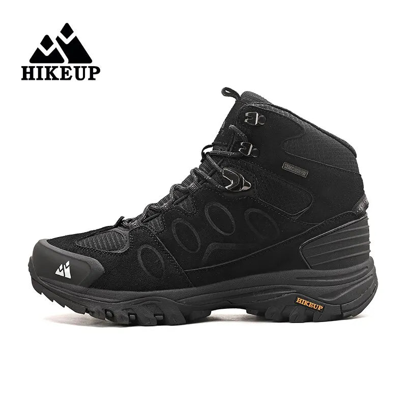Hike Up High Top Mens Hiking Boots Shoes Lace Up Non Slip