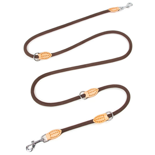 New Generation Two Dog Leash Adjustable Hands Free 2.1M