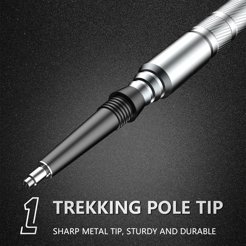 Lightweight Collapsible Trekking Poles Telescopic Hiking