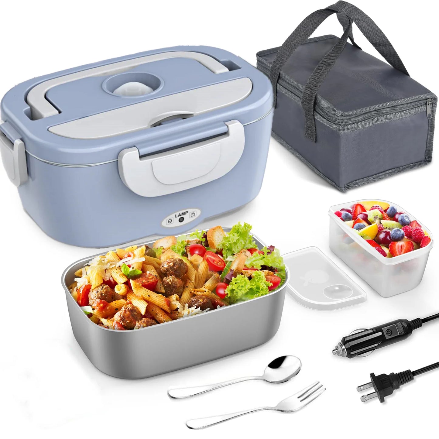 NoEnName Null Electric Lunch Box Portable Food Warmer