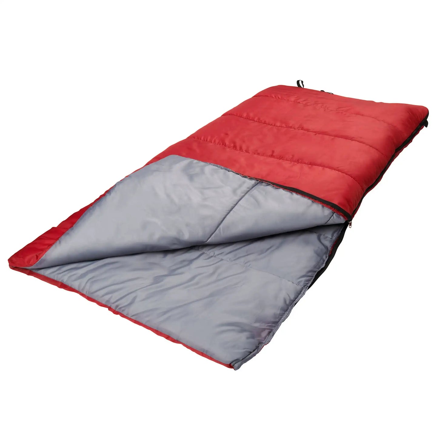 Ozark Trail 50 Degree Rectangular Cotton Sleeping Bag Red 33x75