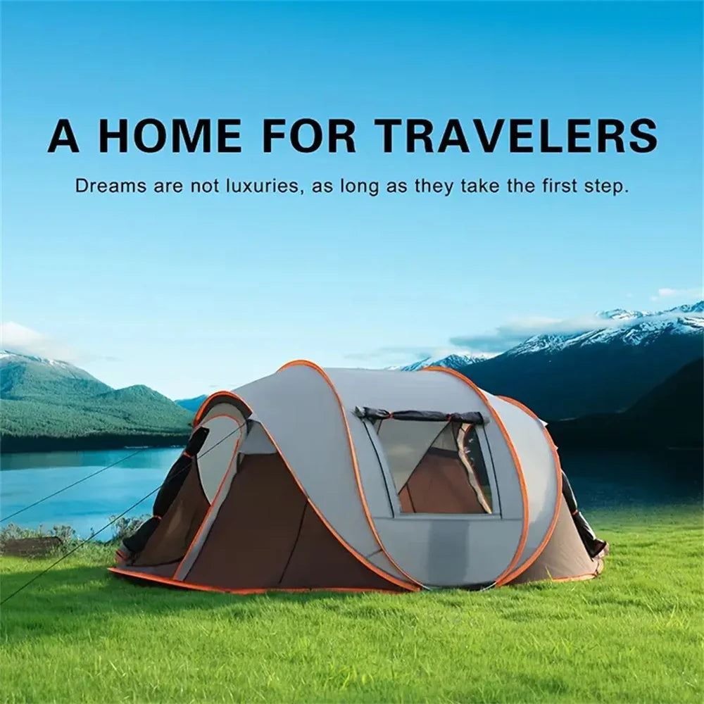 Pop Up Waterproof Camping Tent 5 To 8 Person Outdoor
