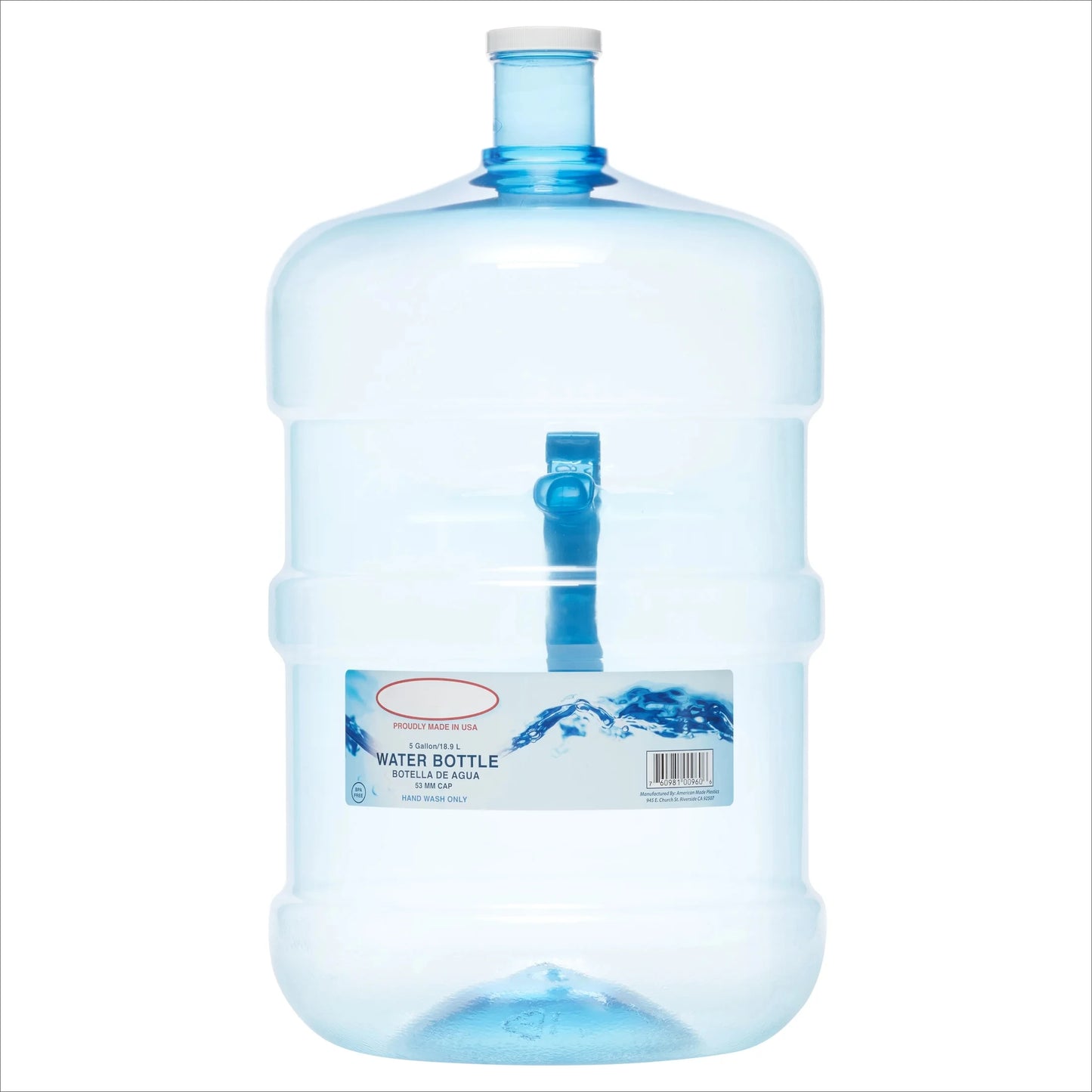 5 Gallon BPA Free Water Bottle for Top and Bottom Load Dispensers