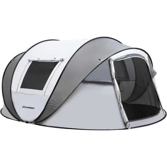 Camping Instant Pop Up Tent For 2 10 People Water Resistant
